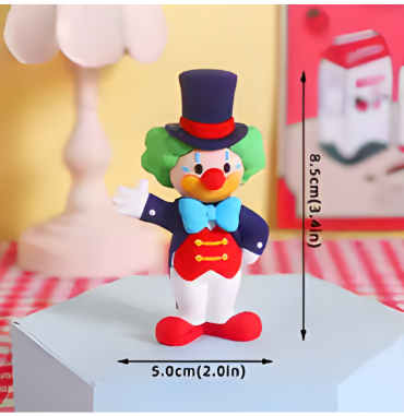 5Pc Circus Theme Cake Decorating Set