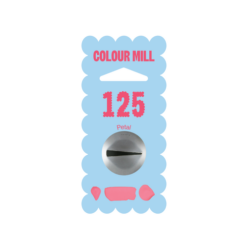 Colour Mill Piping Tip No. 125 Petal Medium