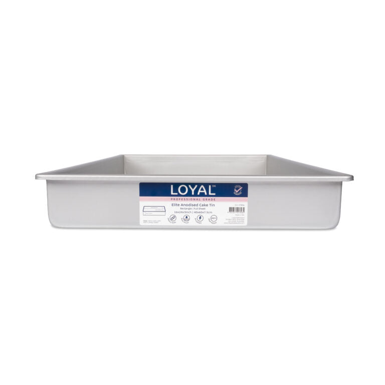 Loyal Elite Anodised Cake Tin - Full Slab (16x24x3")