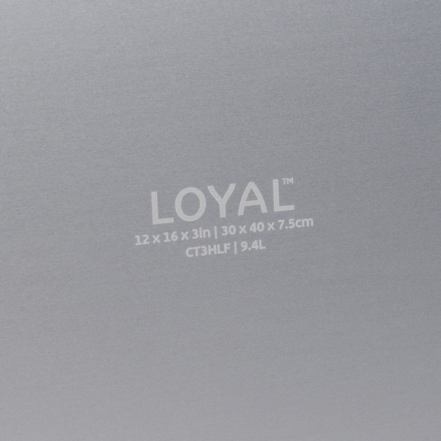 Loyal Elite Anodised Cake Tin - Half Slab (12x16x3")