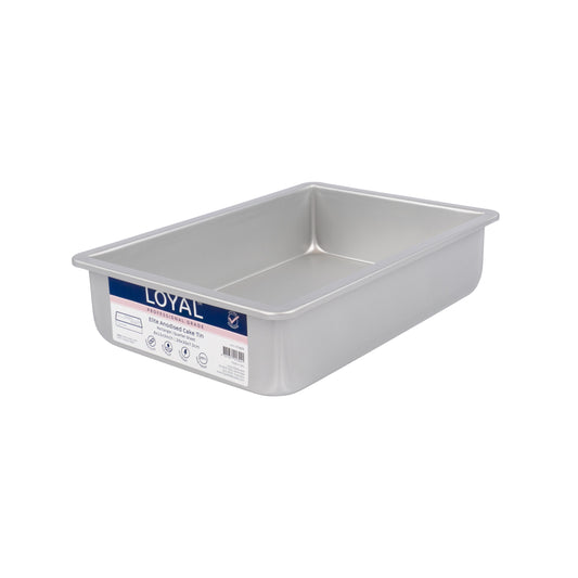 Loyal Elite Anodised Cake Tin - Quarter Slab (8x12x3")