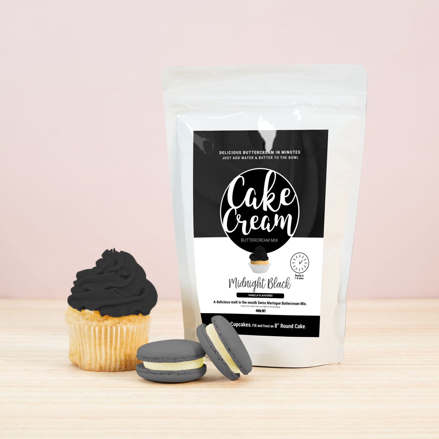 Cake Cream 400g - Midnight Black