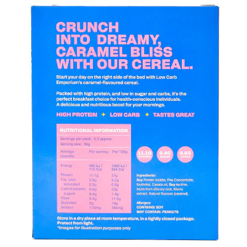 Low Carb Emporium Low Carb Protein Cereal - 250g - Assorted Flavours