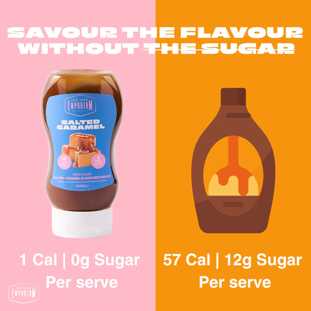 Low Carb Emporium - Salted Caramel Flavoured Sauce 350ml