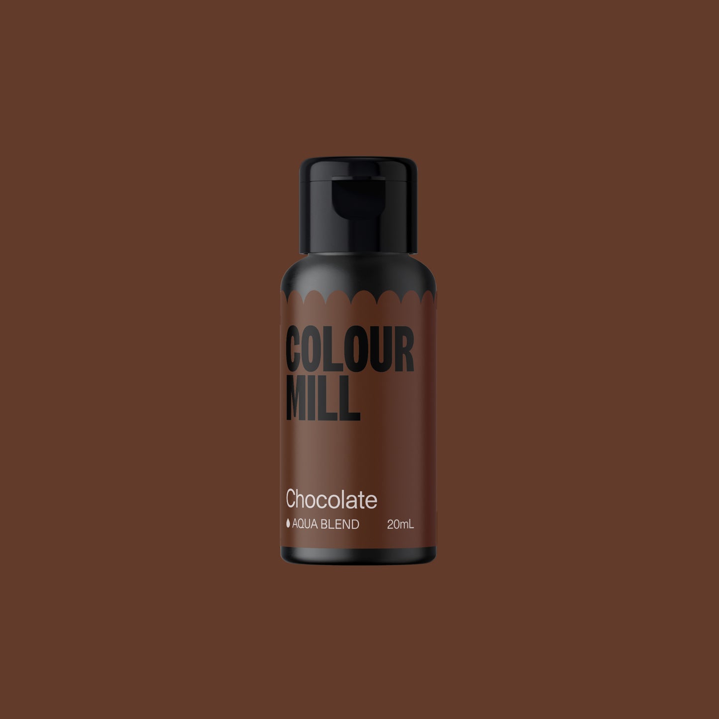 20ml Colour Mill Aqua Based Colour - Chocolate