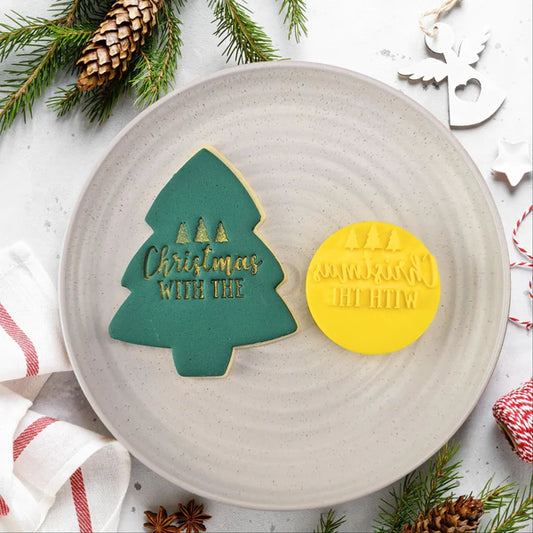 Custom Cookie Cutters - Christmas With The Embosser