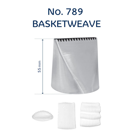 Loyal No.789 Basketweave Extra Large Piping Tip