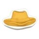 Silicone Mould -  Cowboy Hat - S510