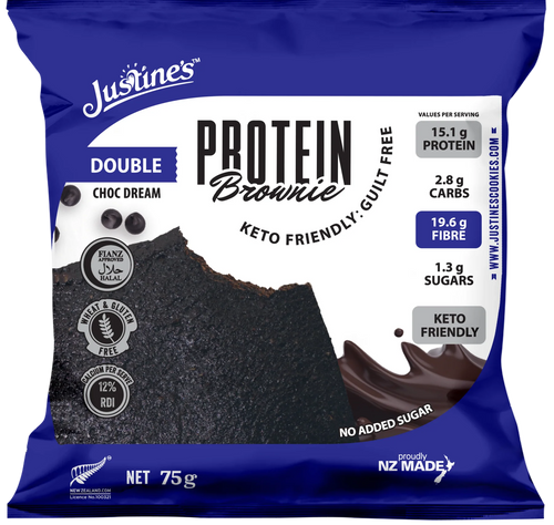 Justine's Keto Double Choc Dream Protein Cookie - 75g