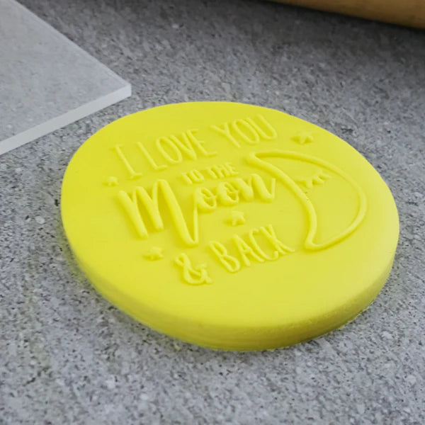 Custom Cookie Cutter - I Love You to the Moon & Back