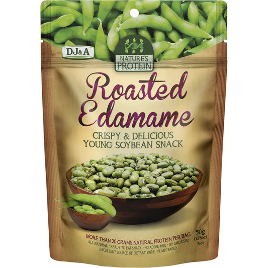 Nature's Protein Roasted Edamame 50g
