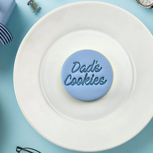 Custom Cookie Cutters Embosser - Dads Cookies.