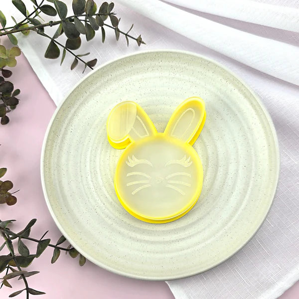 Custom Cookie Cutters 3D Embosser and Cutter Set - Bunny.