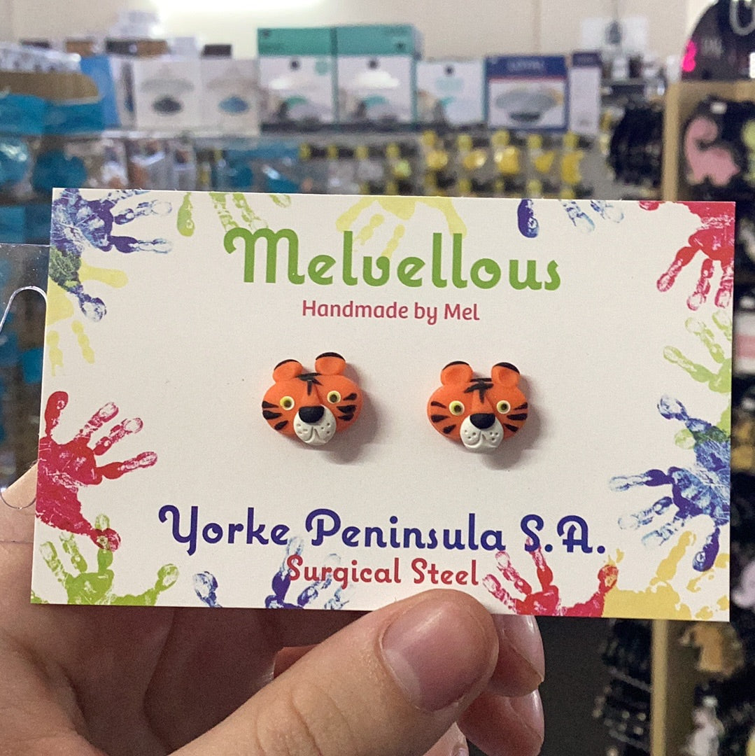 Melvellous - Tiger Earring