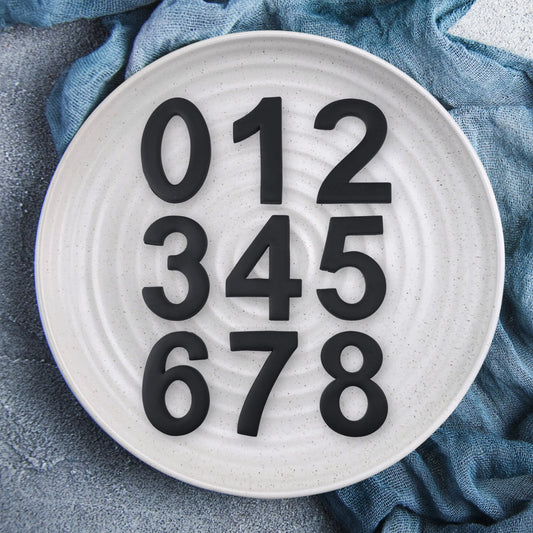 Custom Cookie Cutters - 2 Inch Individual Number Cutter (Thin Version) - Assorted Numbers.