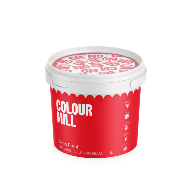 Colour Mill - Gloss Frost Buttercream - Red 1L