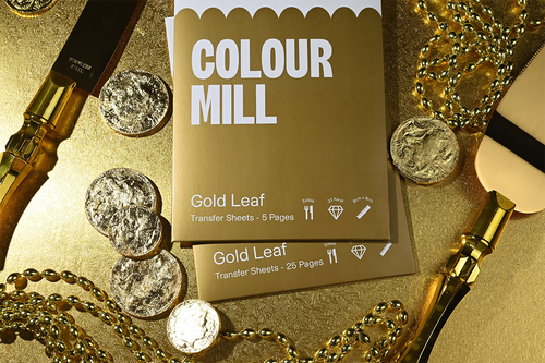 Colour Mill Gold Leaf - 5 Sheets