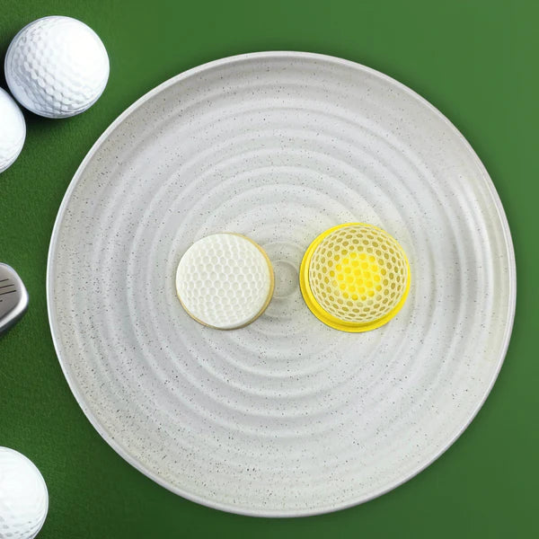Custom Cookie Cutters - Golf Ball Embosser With Cutter- 42mm