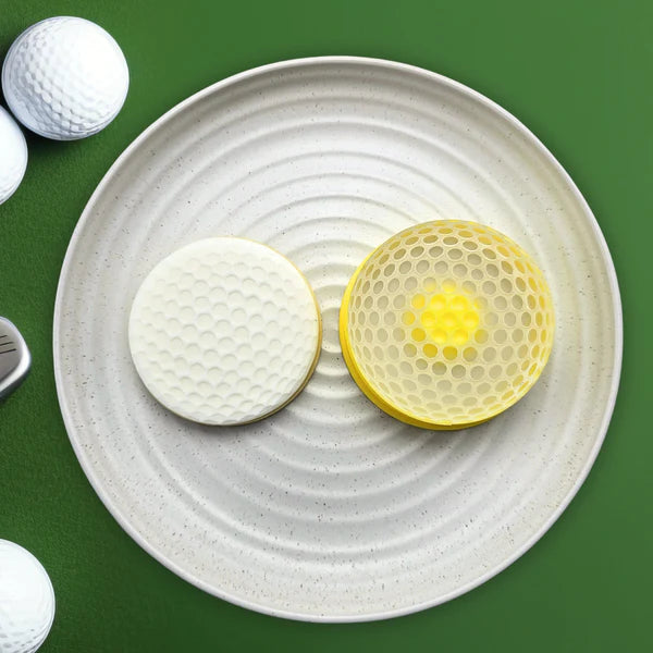 Custom Cookie Cutters - Golf Ball Embosser With Cutter- 70mm