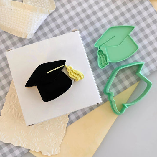 Sweet P - Graduation Cap Bento Cutter Set