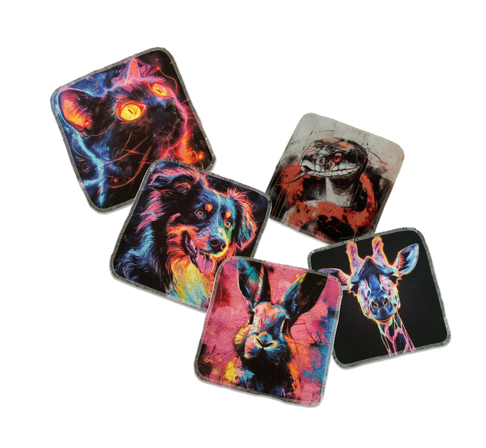 5PK Pure Eco Towel - Reusable Board Wipes