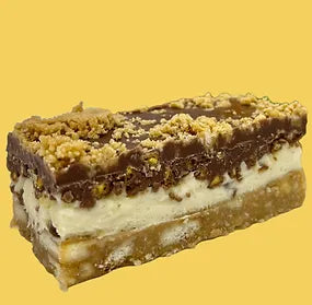 Single Serve -  Toffee Honey Comb Slice with Golden Gaytime *Pickup Only*