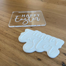 Cookie Cutter Store - Happy Easter Plaque Sign Cookie Cutter & Raised Stamp *Last One*