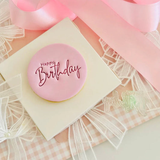 Sweet P - Happy Birthday Stamp