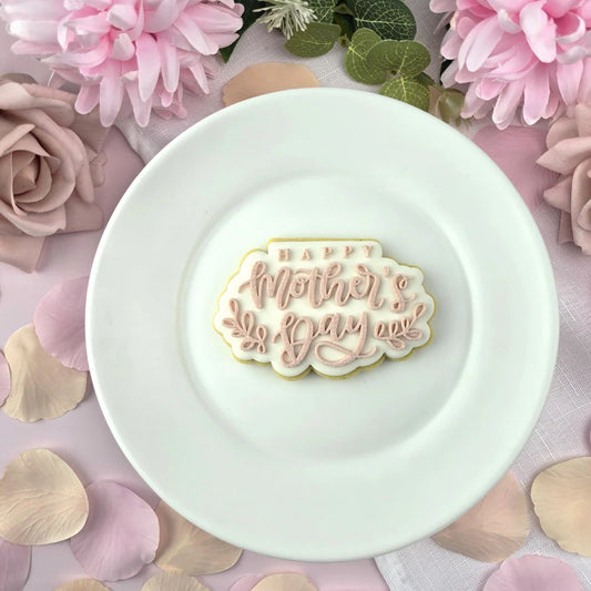 Happy Mothers Day Cutter and Debosser Set.