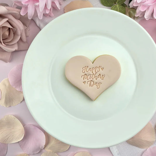 Custom Cookie Cutters Embosser - Happy Mothers Day