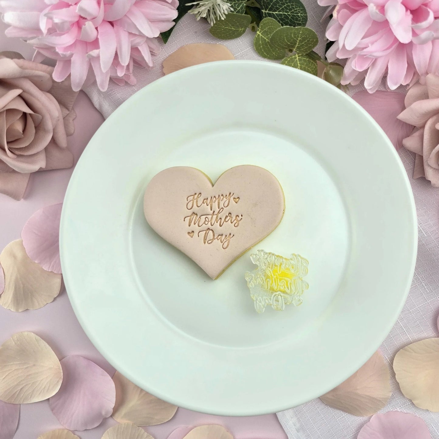Custom Cookie Cutters Embosser - Happy Mothers Day
