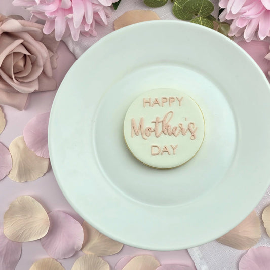 Custom Cookie Cutter Happy Mother's Day V2 Debosser