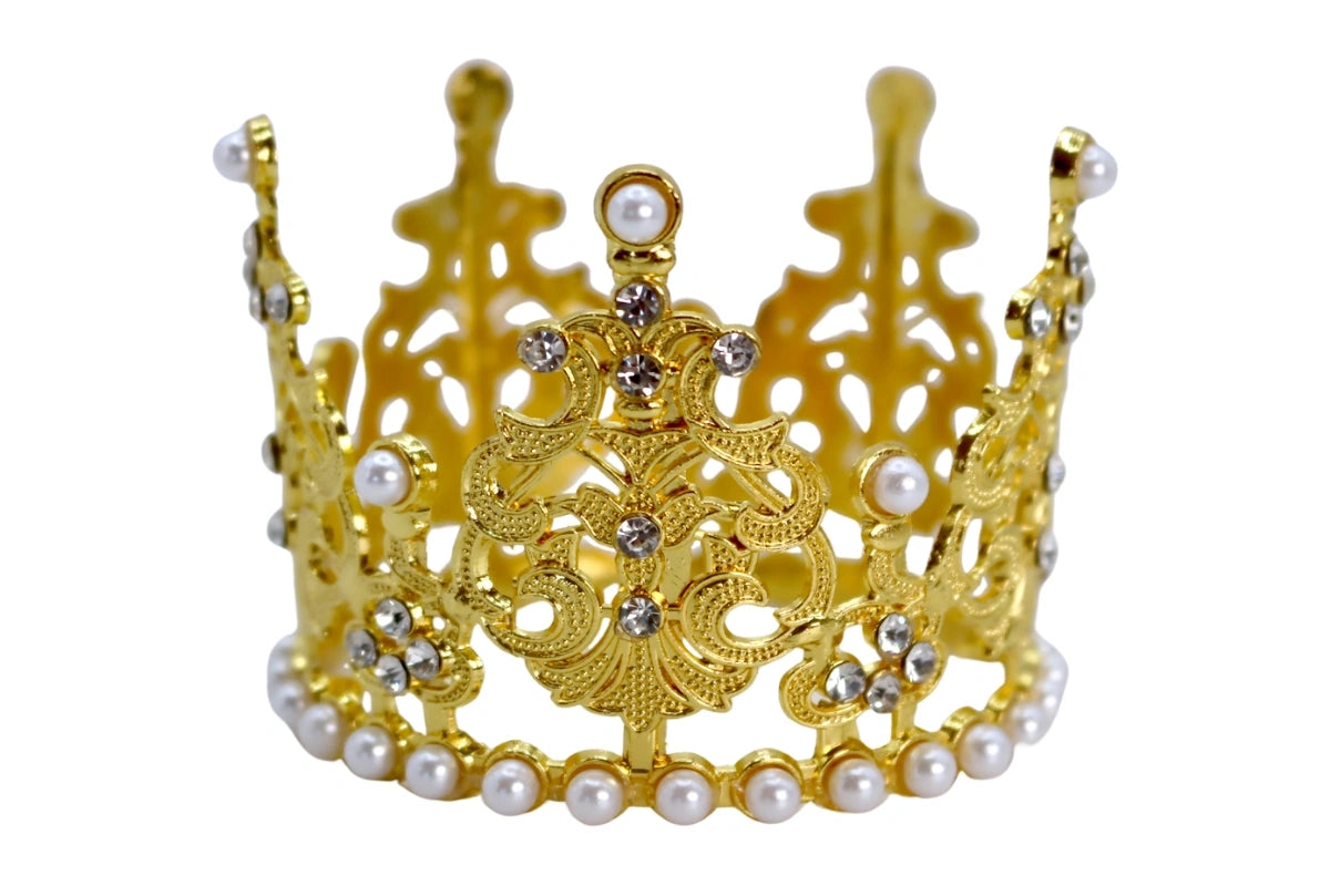Iconic - Gold Crown Cake Topper