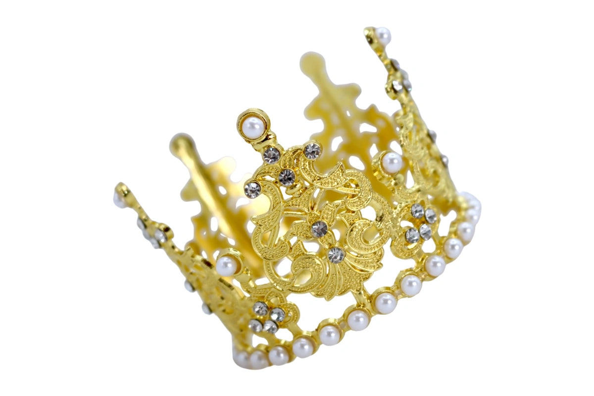 Iconic - Gold Crown Cake Topper
