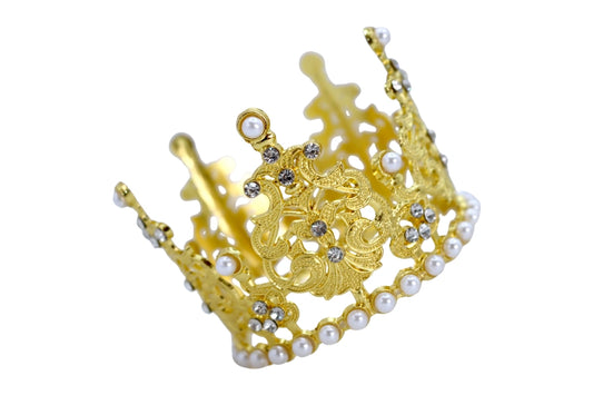 Iconic - Gold Crown Cake Topper