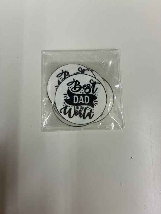 Father's Day Mini Edible Images x6