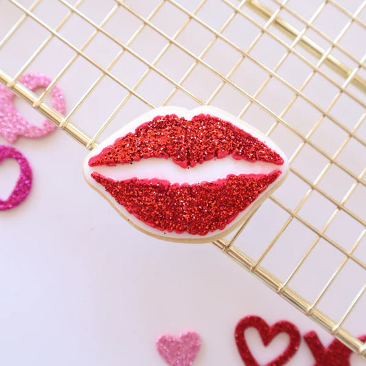 Custom Cookie Cutter - Mini Lips Cutter & Debosser Set.