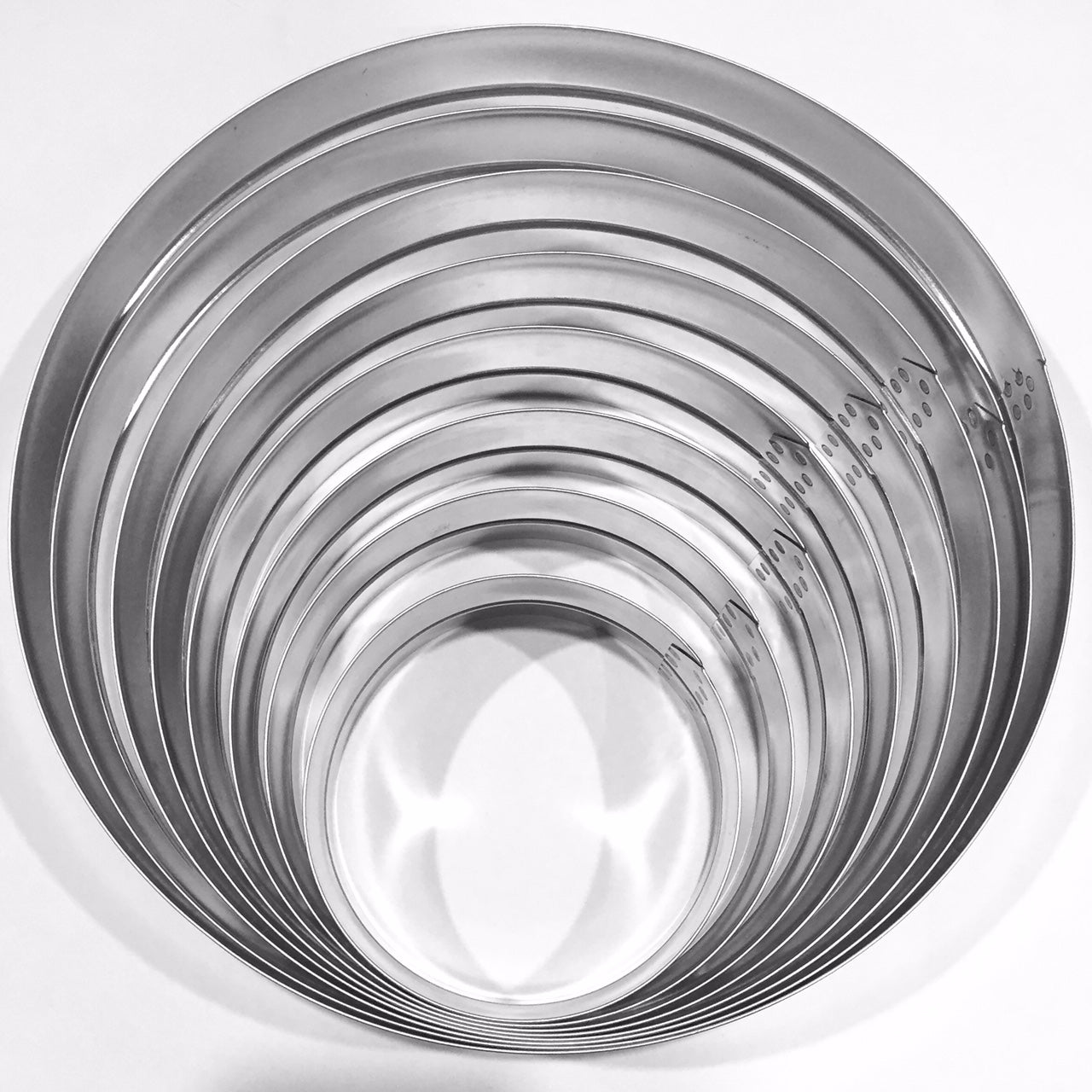 CutterCraft Cake Edge Cutting Trim Ring - Assorted Sizes