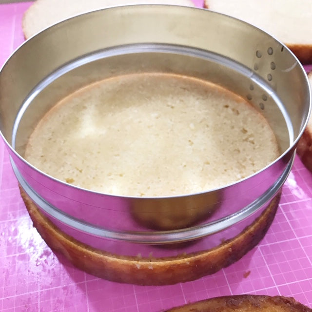 CutterCraft Cake Edge Cutting Trim Ring - Assorted Sizes