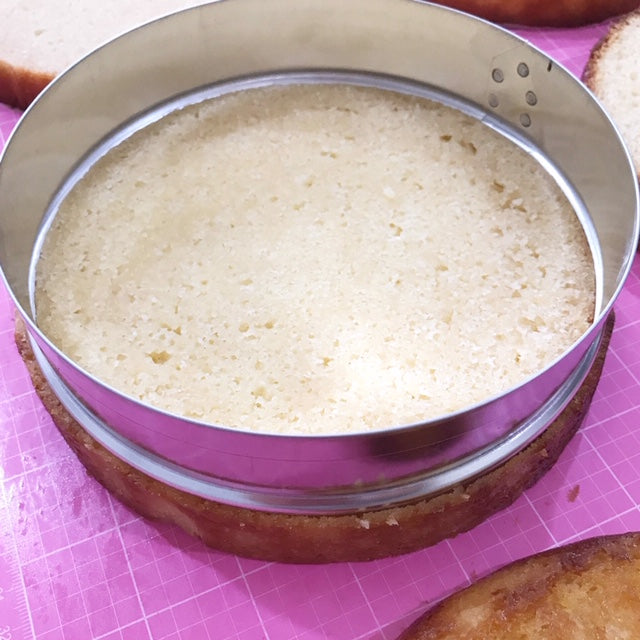 CutterCraft Cake Edge Cutting Trim Ring - Assorted Sizes