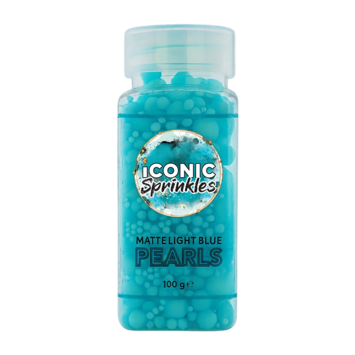 Iconic Mixed Pearl Sprinkles - 100g - Assorted Colours