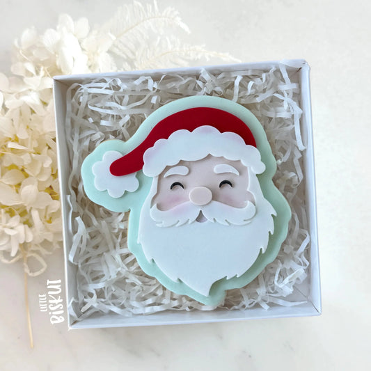 Little Biskut - Santa Cutter & Debosser Set
