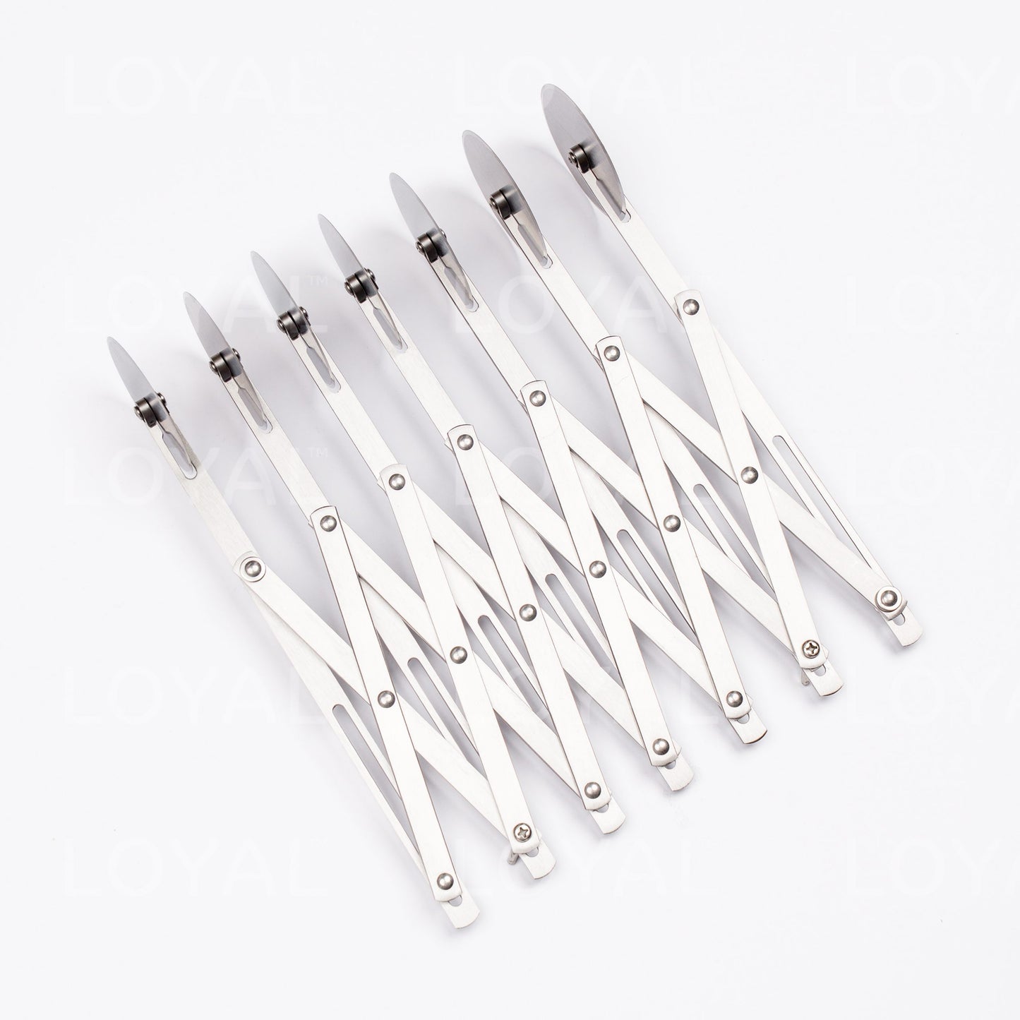 Loyal Expandable Dough Divider / Cutter - Plain 7 Wheel