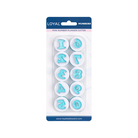 Loyal Mini Number Cutters 10PC