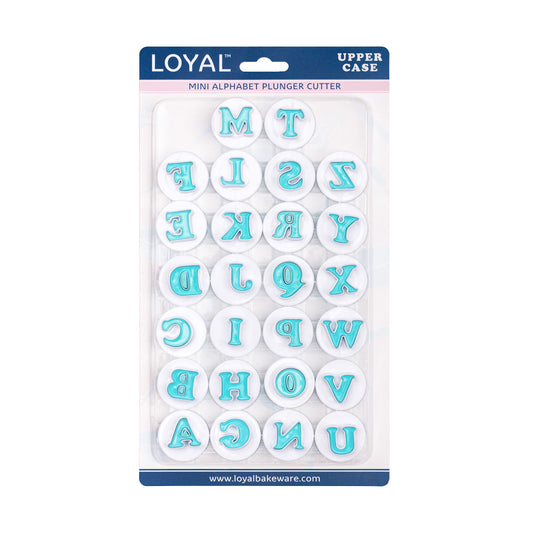 Loyal Mini Alphabet Uppercase Cutters 26PC