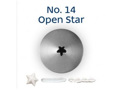 Loyal Piping Tip No. 14 - Open Star