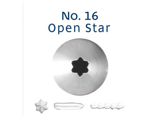 Loyal Piping Tip No. 16 Open Star