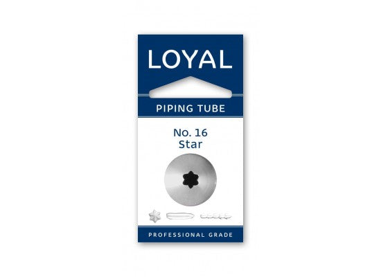 Loyal Piping Tip No. 16 Open Star