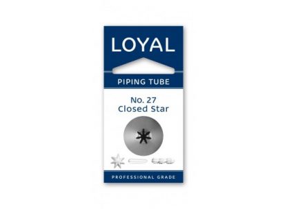 Loyal Piping Tip No. 27 - Closed Star
