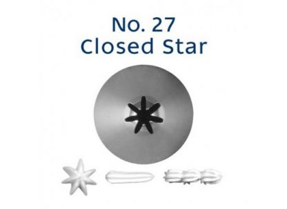 Loyal Piping Tip No. 27 - Closed Star